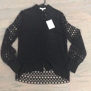 Alexis Black Long Sleeve Shirt